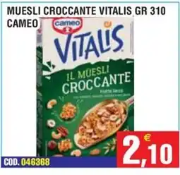 Immenso Cash Muesli croccante Vitalis offerta
