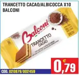 Immenso Cash Trancetto cacao Balconi offerta