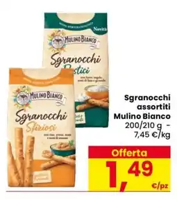 Despar Sgranocchi assortiti Mulino Bianco offerta