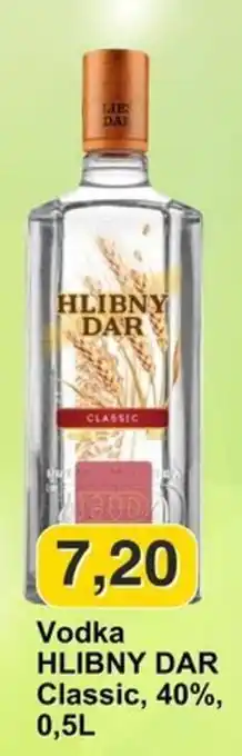 Vodka HLIBNY DAR Classic