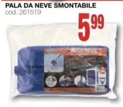 Mondo Brico Pala da neve smontabile offerta