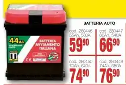 Mondo Brico Batteria auto offerta