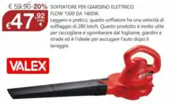 BricoCity Soffiatore per giardino elettrico Valex offerta