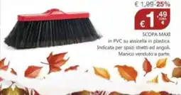 BricoCity Scopa Maxi offerta