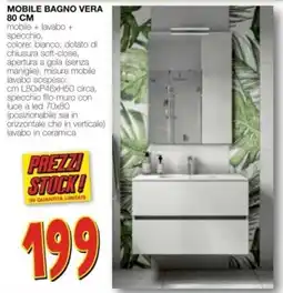 Mondo Brico Mobile bagno Vera offerta