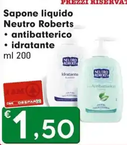 DeSpar Express Sapone liquido Neutro Roberts offerta