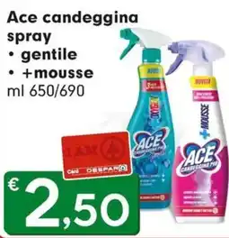 DeSpar Express Ace candeggina spray offerta