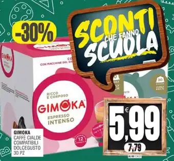 Gimoka caffè cialde compatibili dolcegusto