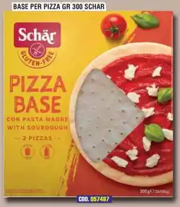 Immenso Cash Pizza base Schar offerta