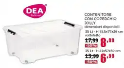 Happy Casa Contenitore con coperchio Jolly DEA home offerta