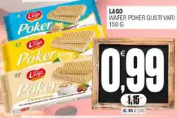 Vicino a te supermercati Lago wafer poker gusti vari offerta
