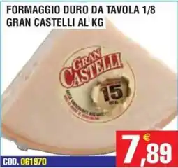 Immenso Cash Formaggio duro da tavola Gran Castelli offerta