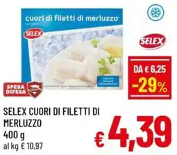 A&O Selex cuori di filetti di merluzzo offerta