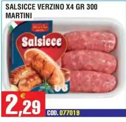 Immenso Cash Salsicce Martini offerta