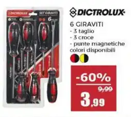 Happy Casa Dictrolux set giraviti offerta