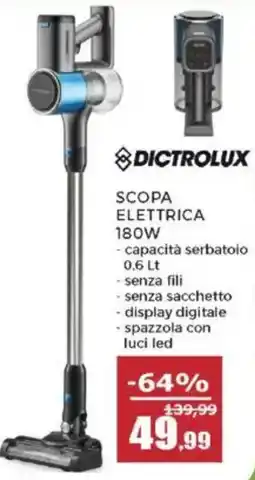 Happy Casa Dictrolux Scopa elettrica 180w offerta