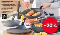 Interspar Linea stoviglie con rivestimento antiaderente Granitec Simpex Professional offerta