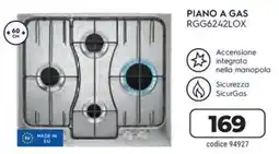 FreeShop Piano a gas RGG6242LOX offerta
