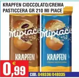 Immenso Cash Krapfen cioccolato/crema pasticcera offerta