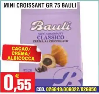 Immenso Cash Mini croissant classico Bauli offerta