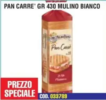Immenso Cash Pan Carre' Mulino Bianco offerta