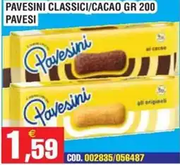 Immenso Cash Pavesini classici offerta