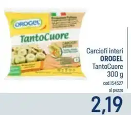 Talento Professional Store Carciofi interi OROGEL TantoCuore offerta