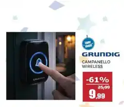 Happy Casa Grundig Campanello wireless offerta