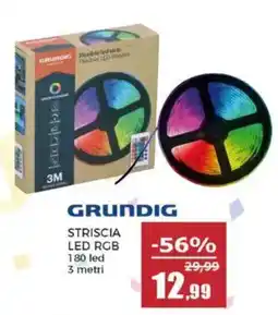 Happy Casa Striscia led rgb grundig offerta
