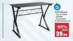 Happy Casa Scrivania Iper maxi offerta