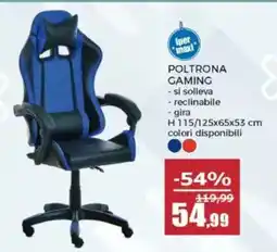 Happy Casa Poltrona gaming offerta