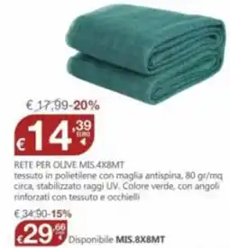 BricoCity Rete per olive offerta