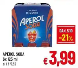A&O Aperol Soda offerta