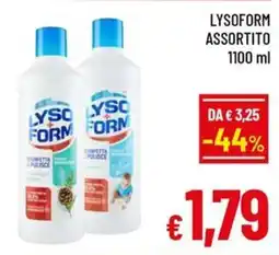 A&O Lysoform assortito offerta