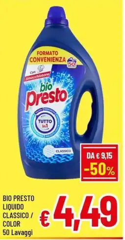 A&O Bio Presto liquido classico offerta