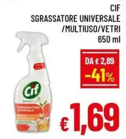 A&O Cif sgrassatore universale offerta