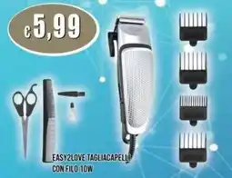 Azzurro Convenienza Easy2love tagliacapelli con filo 10w offerta