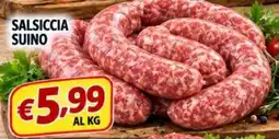 A Casa Mia Salsiccia suino offerta