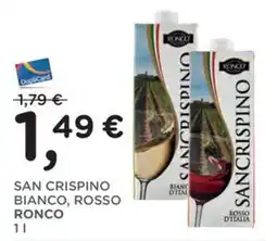 Orvea San Crispino bianco, rosso Ronco offerta