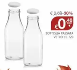 BricoCity Bottiglia passata vetro offerta