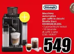 MediaWorld Macchina automatica per caffè in chicchi Rivelia Start offerta