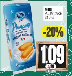 Vicino a te supermercati Midi Plumcake offerta