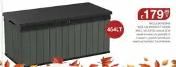 BricoCity Baule in resina Box 120 Evotech verde offerta