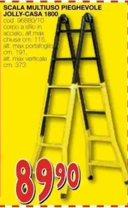 Mondo Brico Scala multiuso pieghevole Jolly-Casa offerta