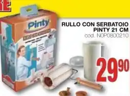 Mondo Brico Rullo con serbatoio Pinty 21 cm offerta
