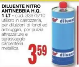 Mondo Brico Diluente nitro antinebbia H.Q. offerta
