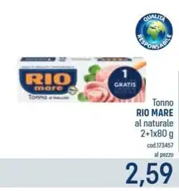 Talento Professional Store Tonno Rio Mare al naturale offerta