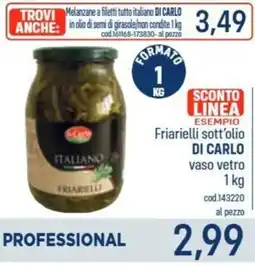 Talento Professional Store Friarielli sott'olio di Carlo offerta