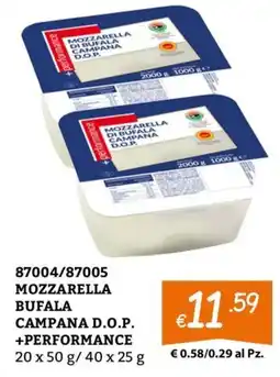 Zona Mozzarella di bufala campana d.o.p. +performance offerta