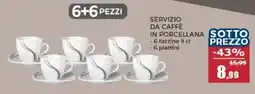 Happy Casa Servizio da caffè in porcellana offerta